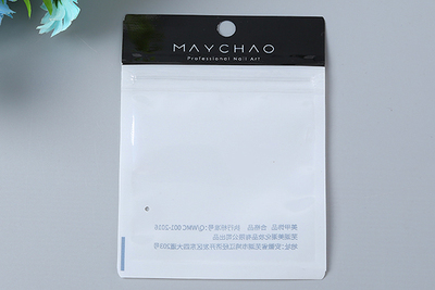 圆角三边封拉链袋